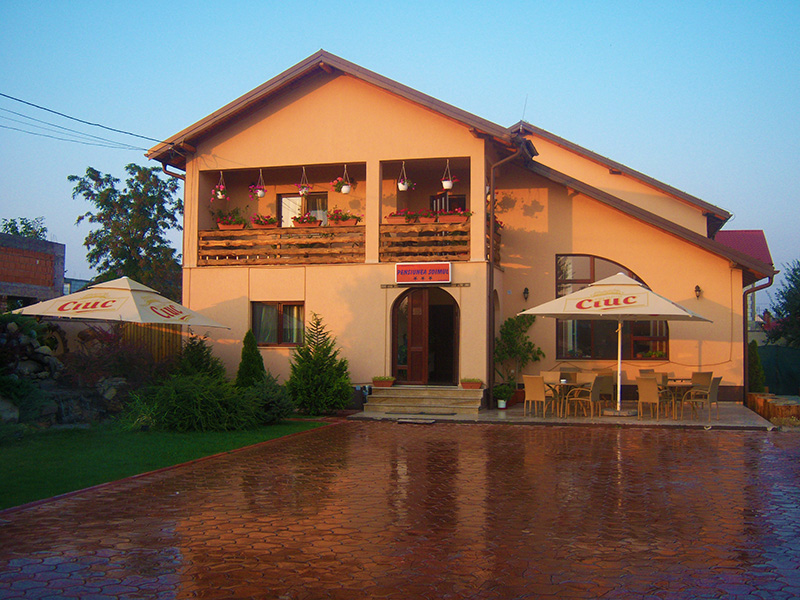 Exterior of Pensiunea Șoimul